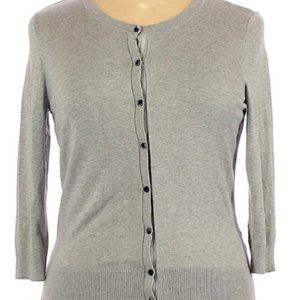 Halogen XL cardigan, grey